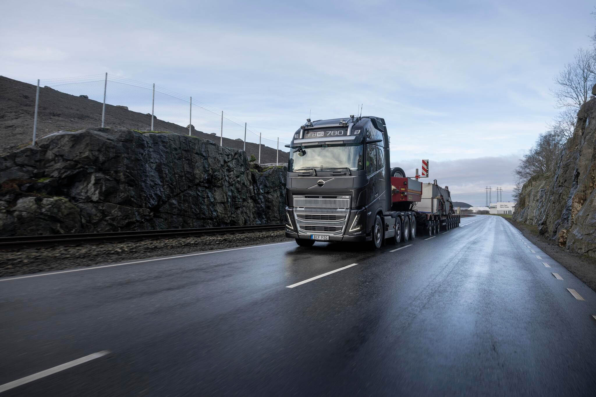 Volvo FH16 auf dem Weg