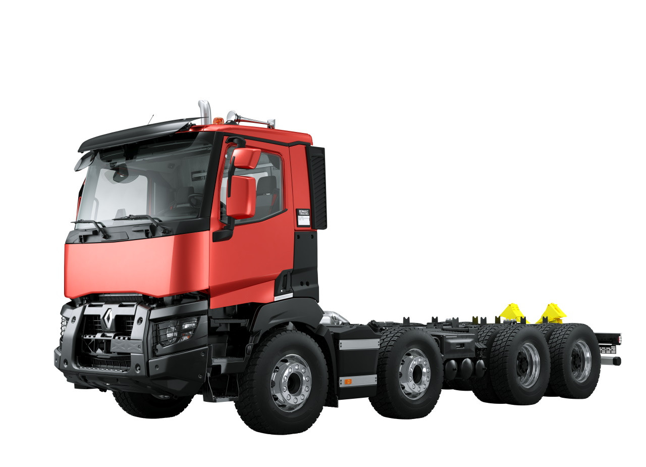Renault Truck K - Seitenansicht - rotes Modell