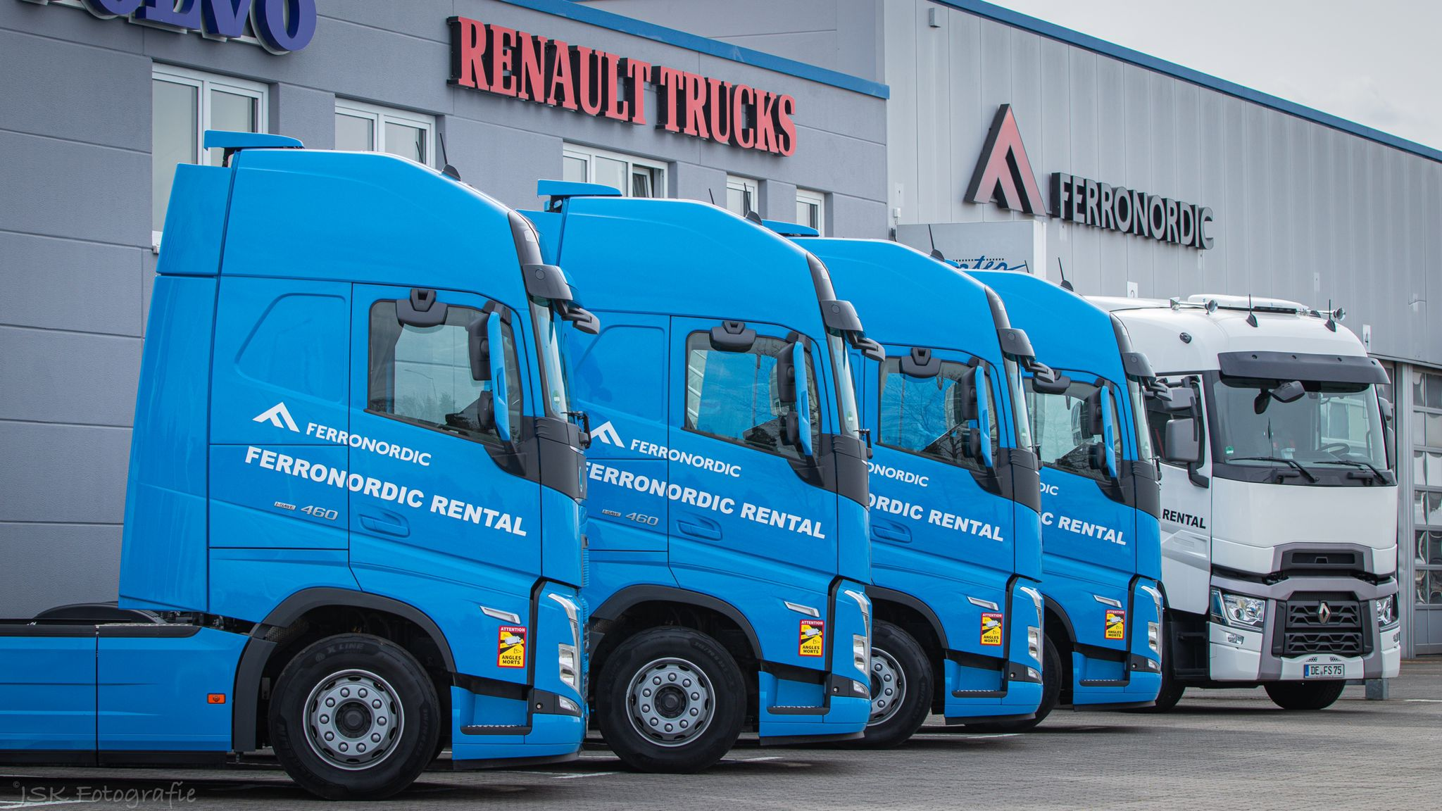 Volvo Truck bei der Verladung: Viel Leistung bei wenig Verbrauch