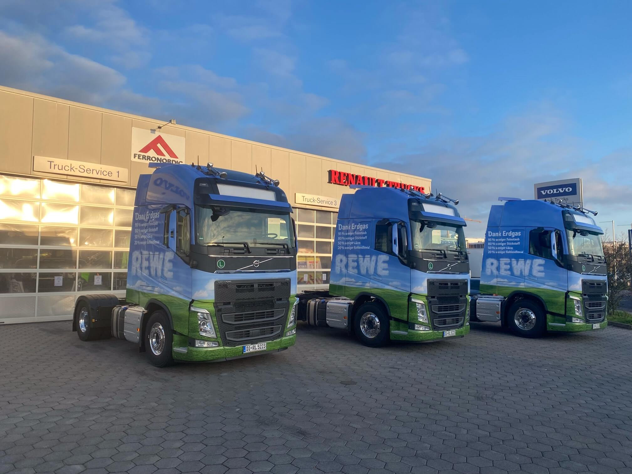 Volvo FH460 4x2 LNG geliefert an TSL GmbH in Groß-Umstadt, Germany