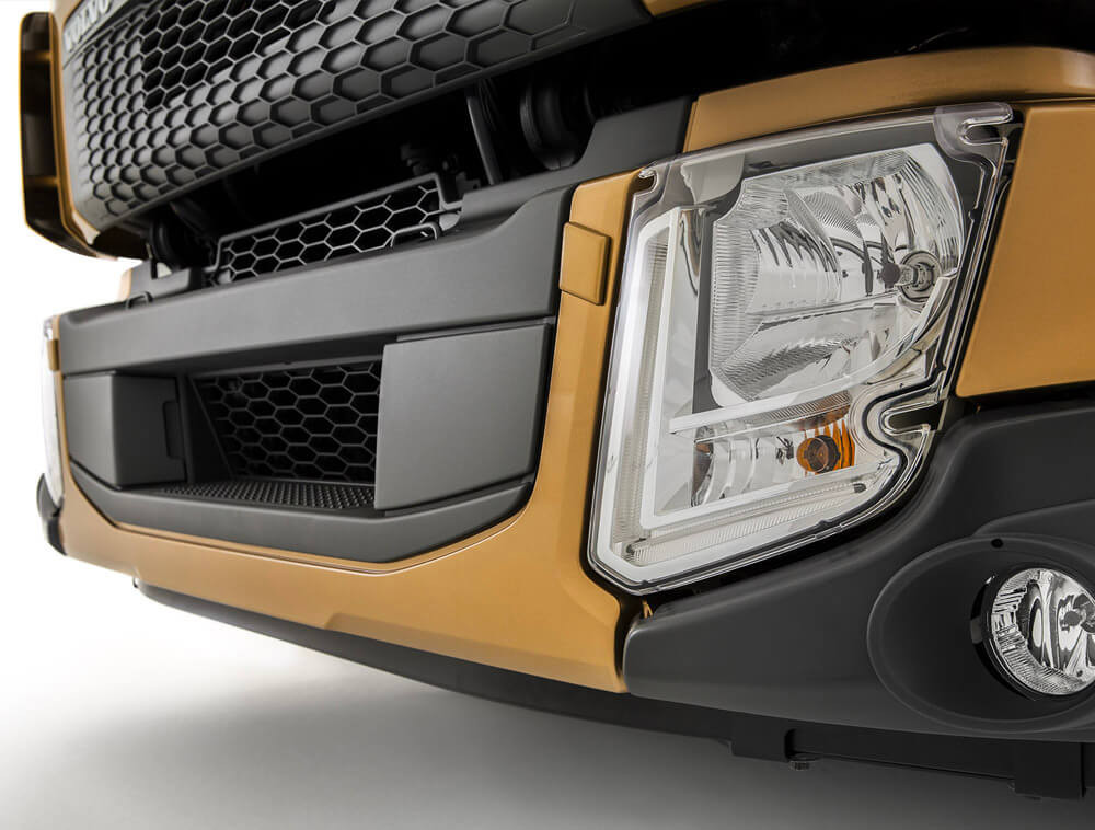 Volvo FL Außendesign, V-förmige LED-Leuchten