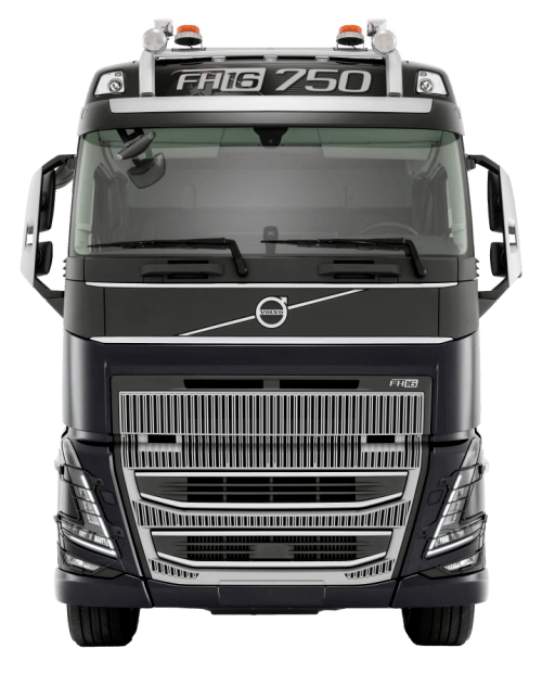Volvo Trucks schwarz - Frontansicht